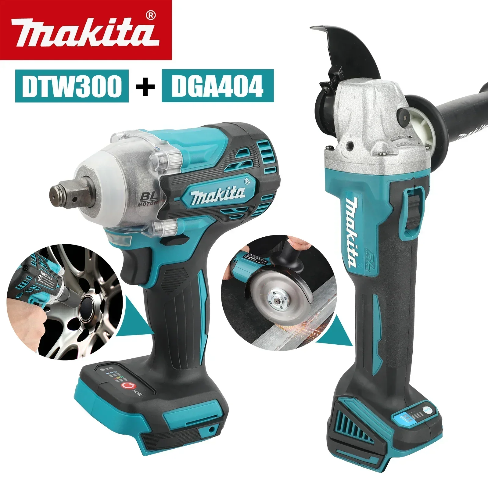 Makita Drill Dtw300 - Makita DTW300 oder DGA404 Kombi: 18V,