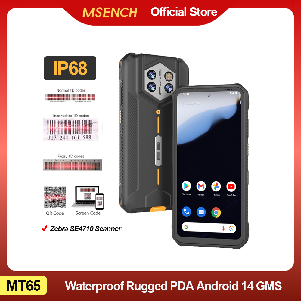 Industrial Laser Light - Wasserdichter, robuster PDA Android 14 industrielle