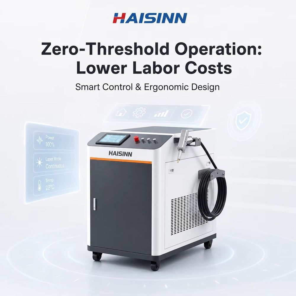 Industrial Laser Welding Machine Hand Held - Industrielle Handgeführte Faserlaser-Schweißmaschine mit Wasserkühlung 3000W