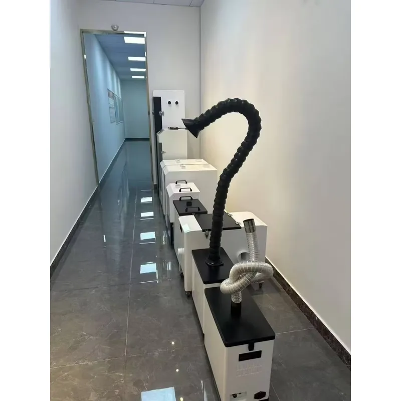 Industrial Laser Welding Iron - Mobiles Industrielles Werkstatt-Rauchabsaugsystem Luftreiniger mit HEPA-Filter