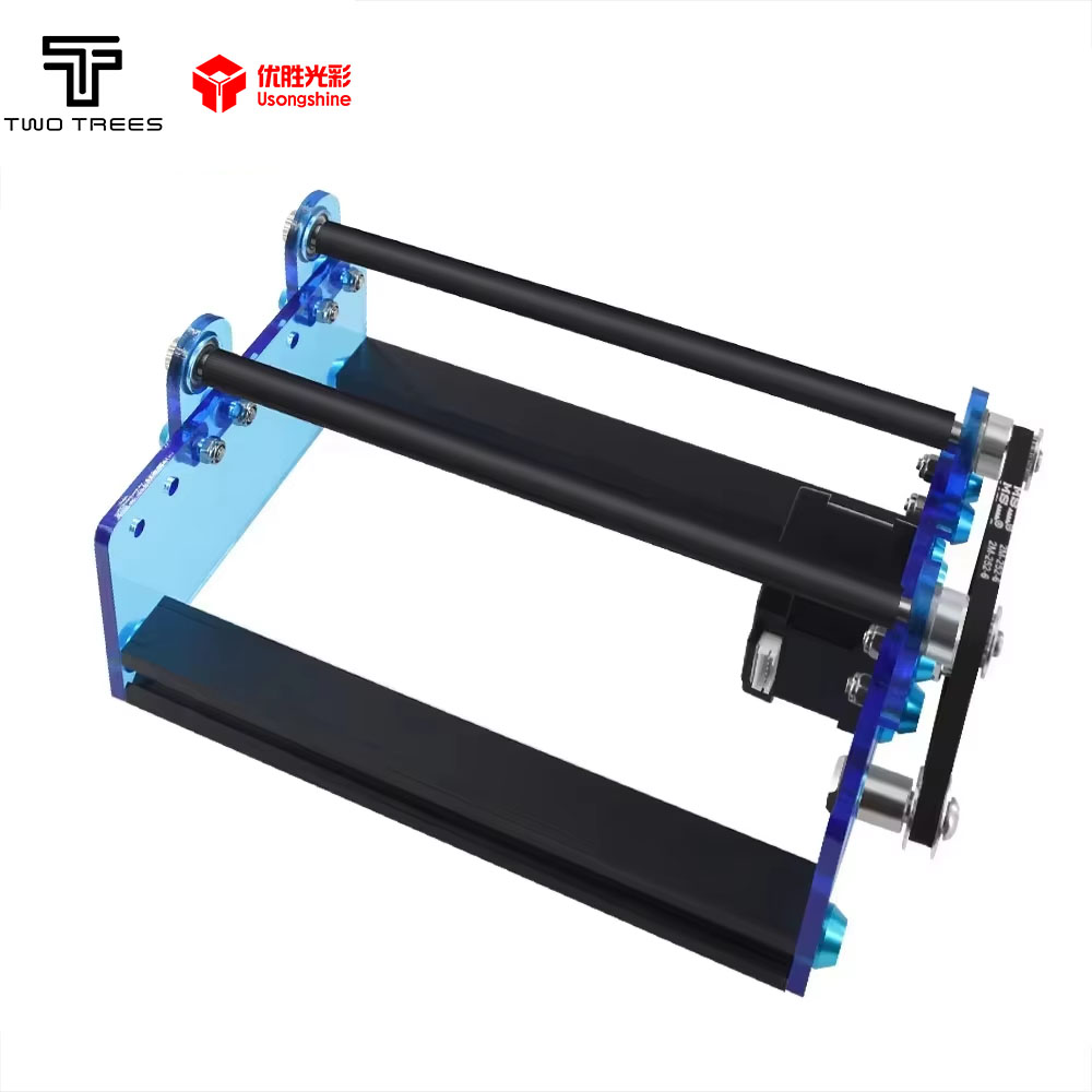 Rotary Axis Laser Engraver - TwoTrees Laser-Gravierer, Drehrolle, Y-Achse, Laser-Rotationsvorrichtung, 360