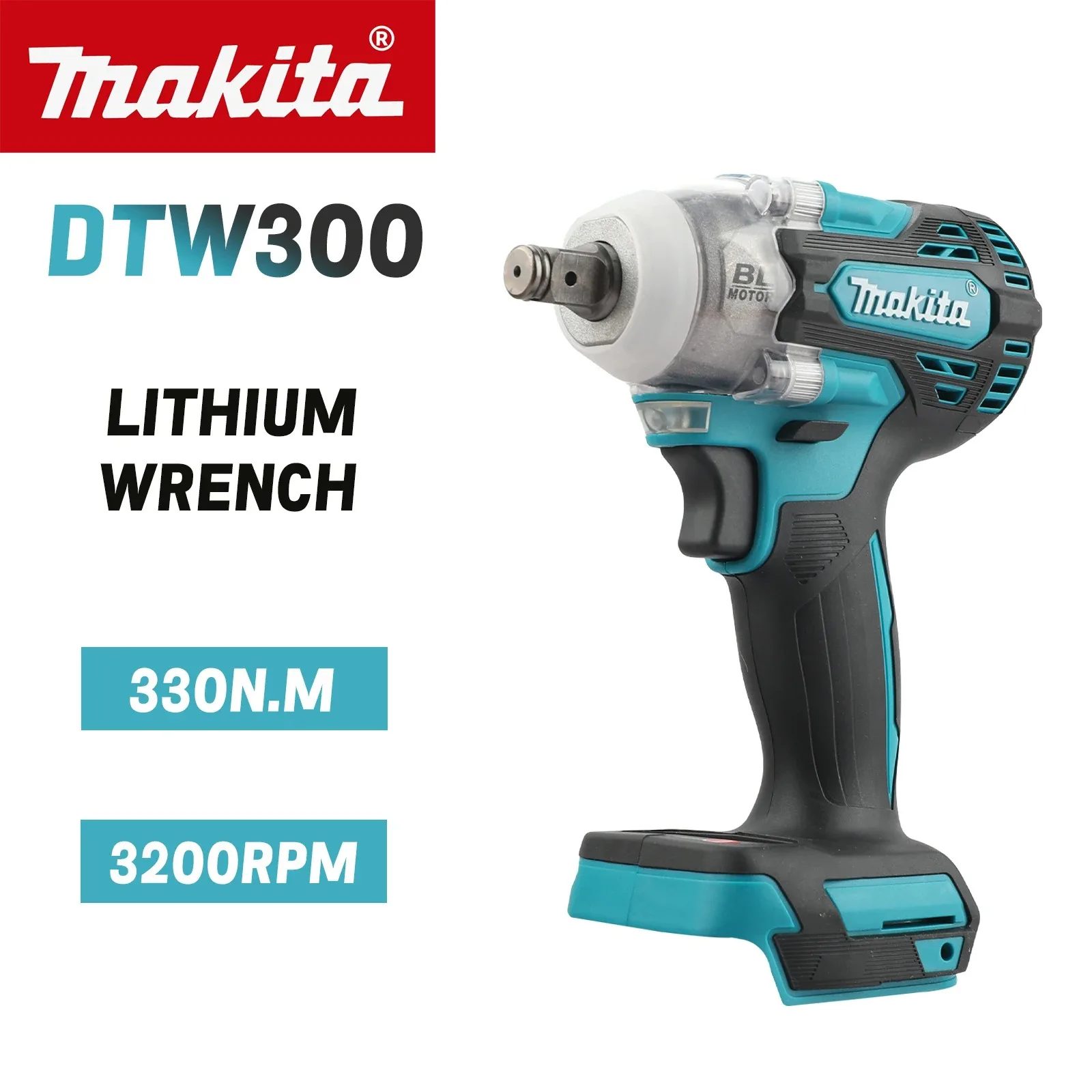 Makita Drill Dtw300 - Makita DTW300 1/2-Zoll-Bohrfutter 330 Nm 18