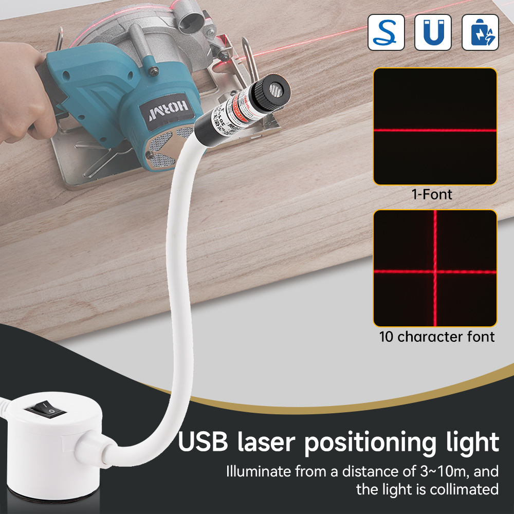 Industrial Laser Light - USB Powered Rot Laser Licht Nähen