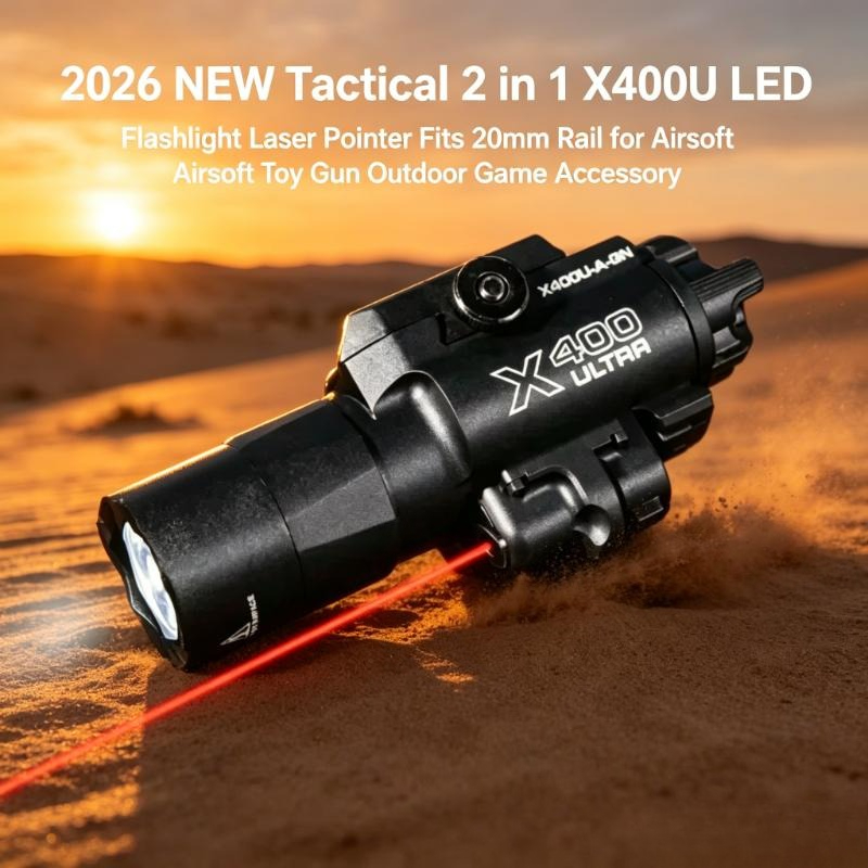 Industrial Green Laser - 2026 NEU Taktische X300U LED-Leuchte für