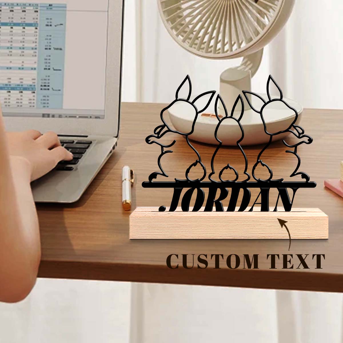 Desktop Laser Engraver - 1 Stück Interessante Desktop-Metallstatuen mit individuellem