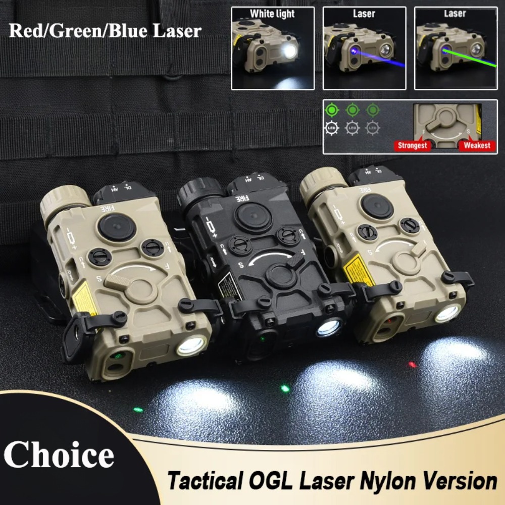 Industrial Green Laser - Taktische OGL Nylon Kunststoff LED Taschenlampe