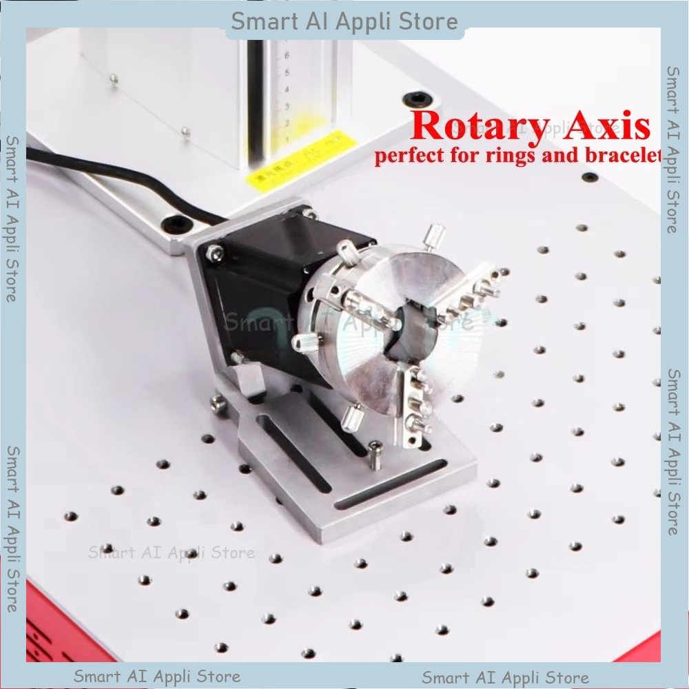 Rotary Axis Laser Engraver - D69 Lasermarkiermaschine mit automatischer Drehvorrichtung und