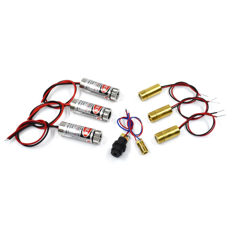 Industrial Laser Module - 1 Stück Hochwertiges Rotes Linienlasermodul 5mW