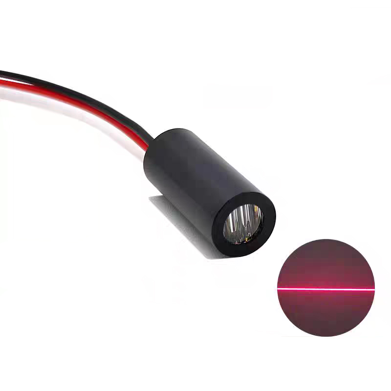 Industrial Laser Marking - 635nm 5mW Rotes Linienlaser-Modul 90 °