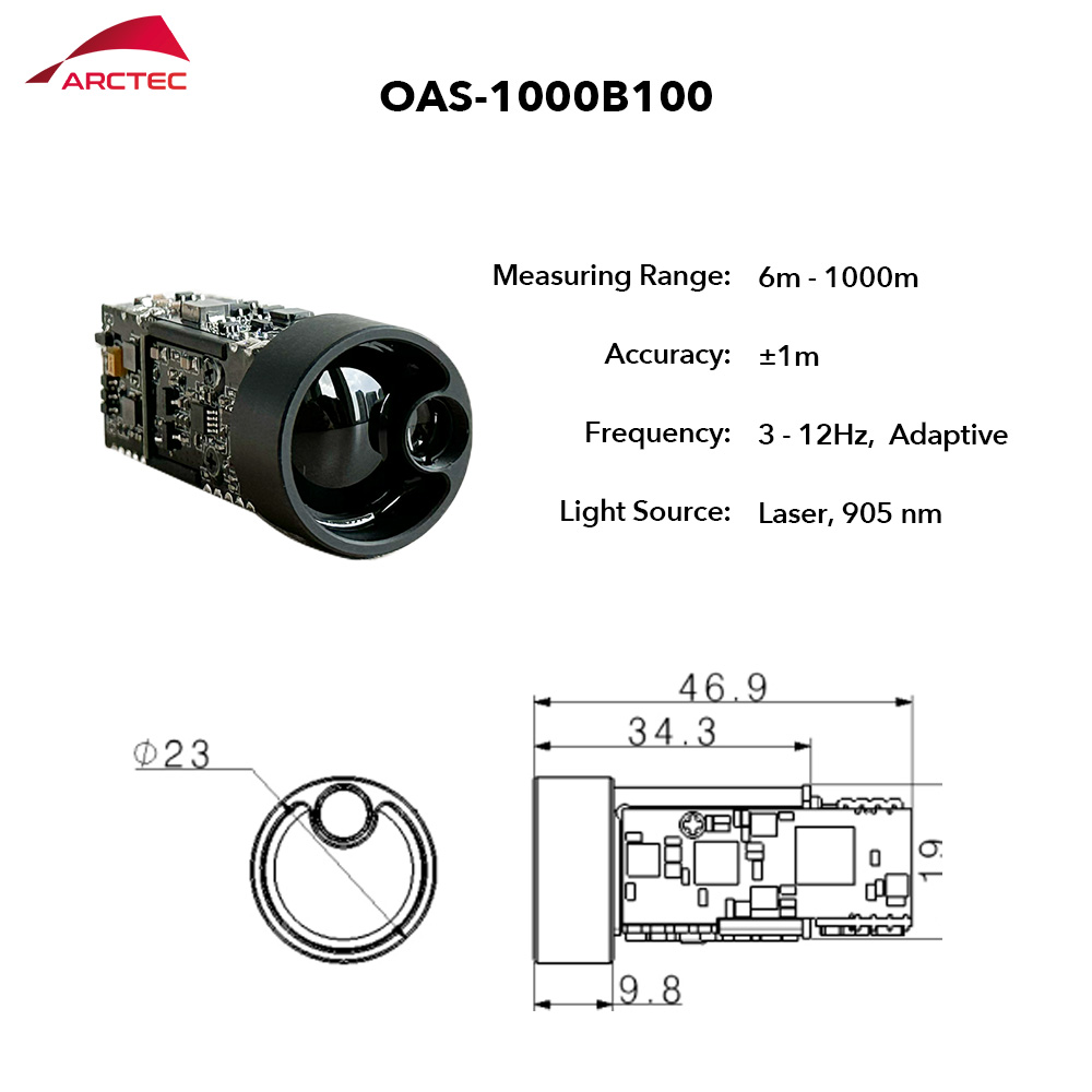 Industrielles 1000m Laser-Entf – Industrial Laser Measurement Bewertung und Preis