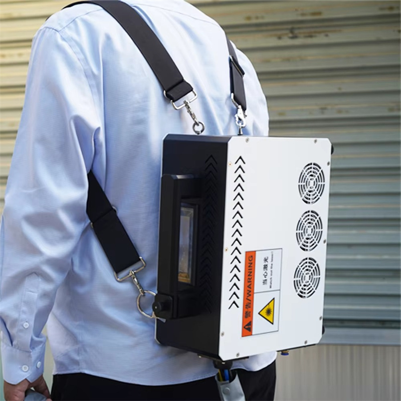 Tragbarer Rucksack-Laserreinig – Industrial Laser Price Bewertung und Preis