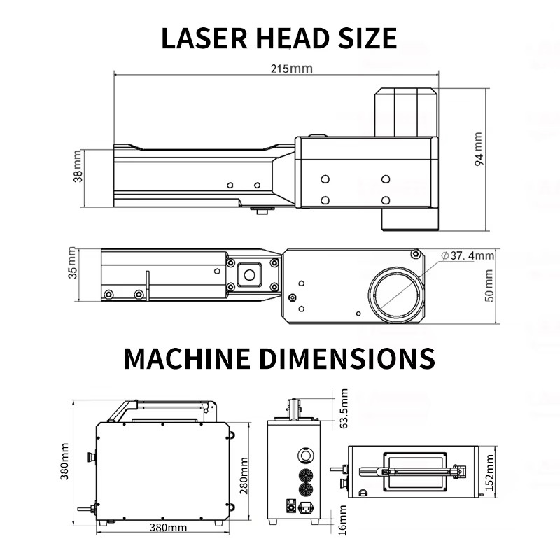 Tragbarer Rucksack-Laserreinig – Industrial Laser Price Bewertung und Preis