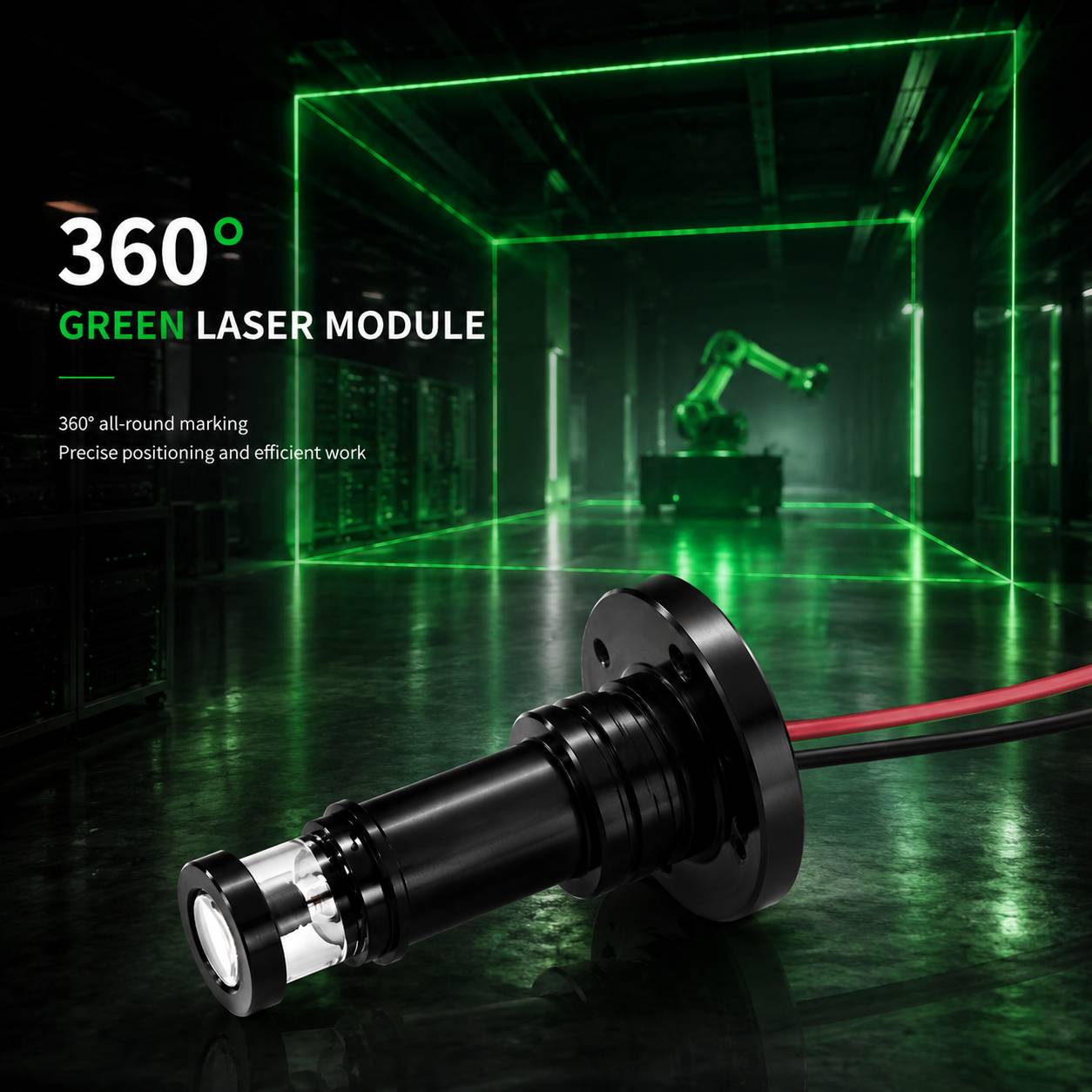 Industrielles Flanschmontierte – Industrial Laser Light Bewertung und Preis