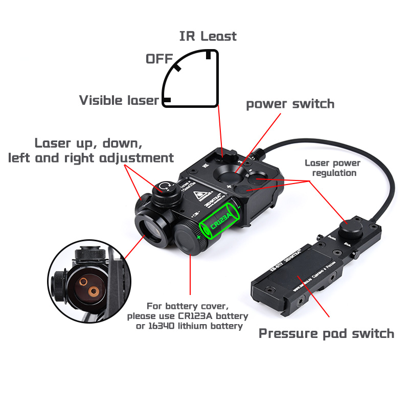 WADSN PERST 4 Taschenlampe Sco – Industrial Green Laser Bewertung und Preis