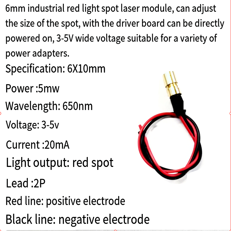 6-mm-Industrie-Lasermodul Red  – Industrial Laser Light Bewertung und Preis