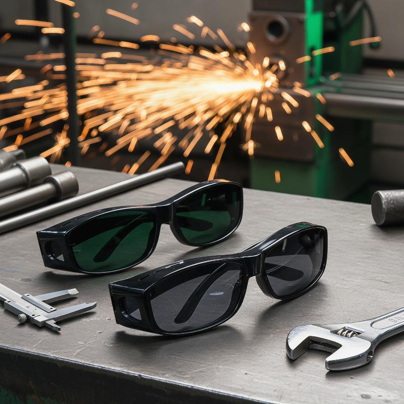 Schweißer-Anti-Laser-Brille An – Industrial Laser Light Bewertung und Preis