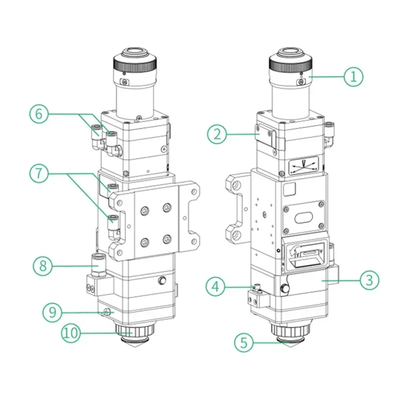 Faserschneidkopf 3,3 kW BT240S – Industrial Use Of Laser Bewertung und Preis