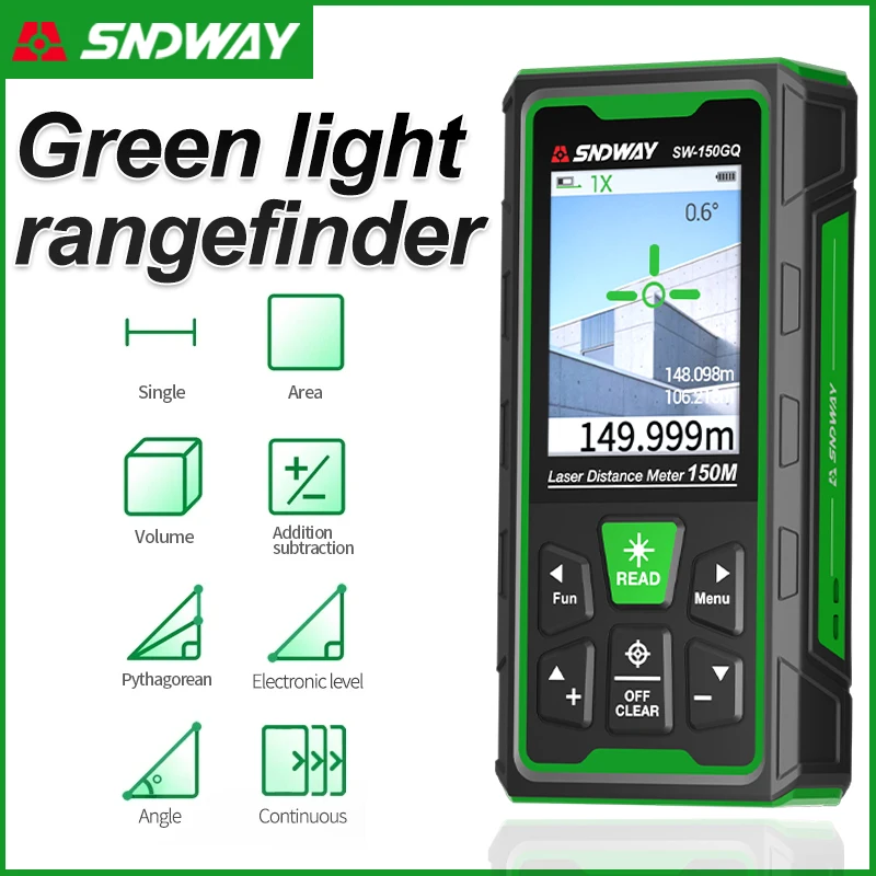 Grüner Laser-Entfernungsmesser – Industrial Laser Measurement Bewertung und Preis