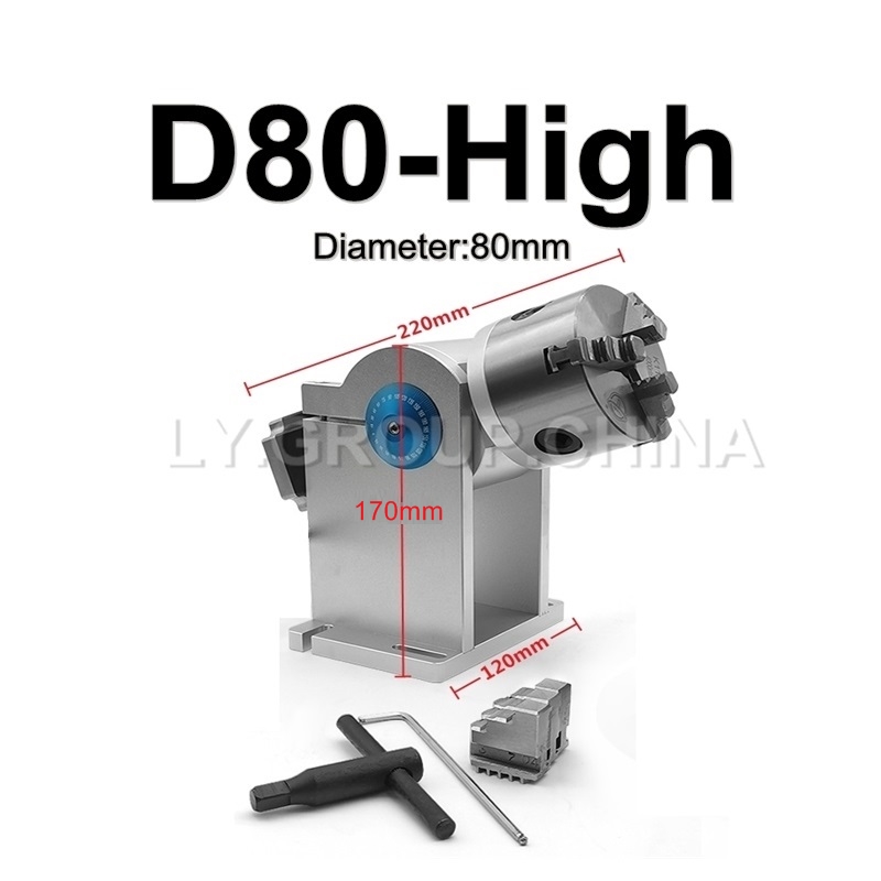 80mm Spannzange D80 3-Klauen-R – Rotary Axis Laser Engraver Bewertung und Preis