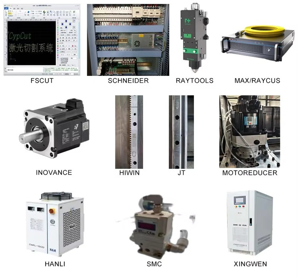 Hochleistungs-Faserlaserschnei – Industrial Laser Cutter For Metal Bewertung und Preis