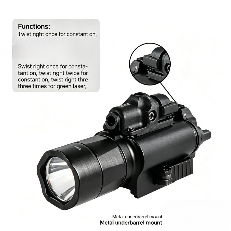 Taktisches Zubehör X400U Legie – Industrial Green Laser Bewertung und Preis