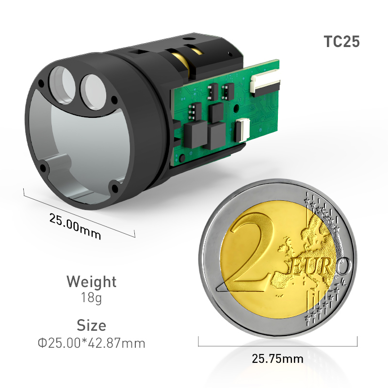 Leichtgewichtiges 1000m Nachts – Industrial Laser Distance Measuring Device Bewertung und Preis