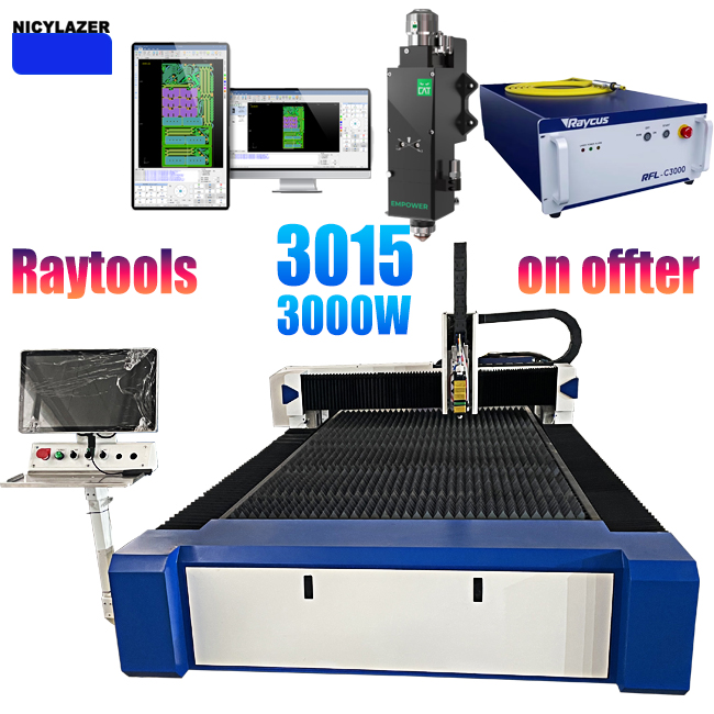 3000W Faserlaser-Schneidemasch – Industrial Laser Cutter For Metal Bewertung und Preis